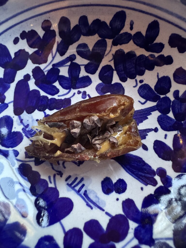 Stuffed Medjool Date Treat