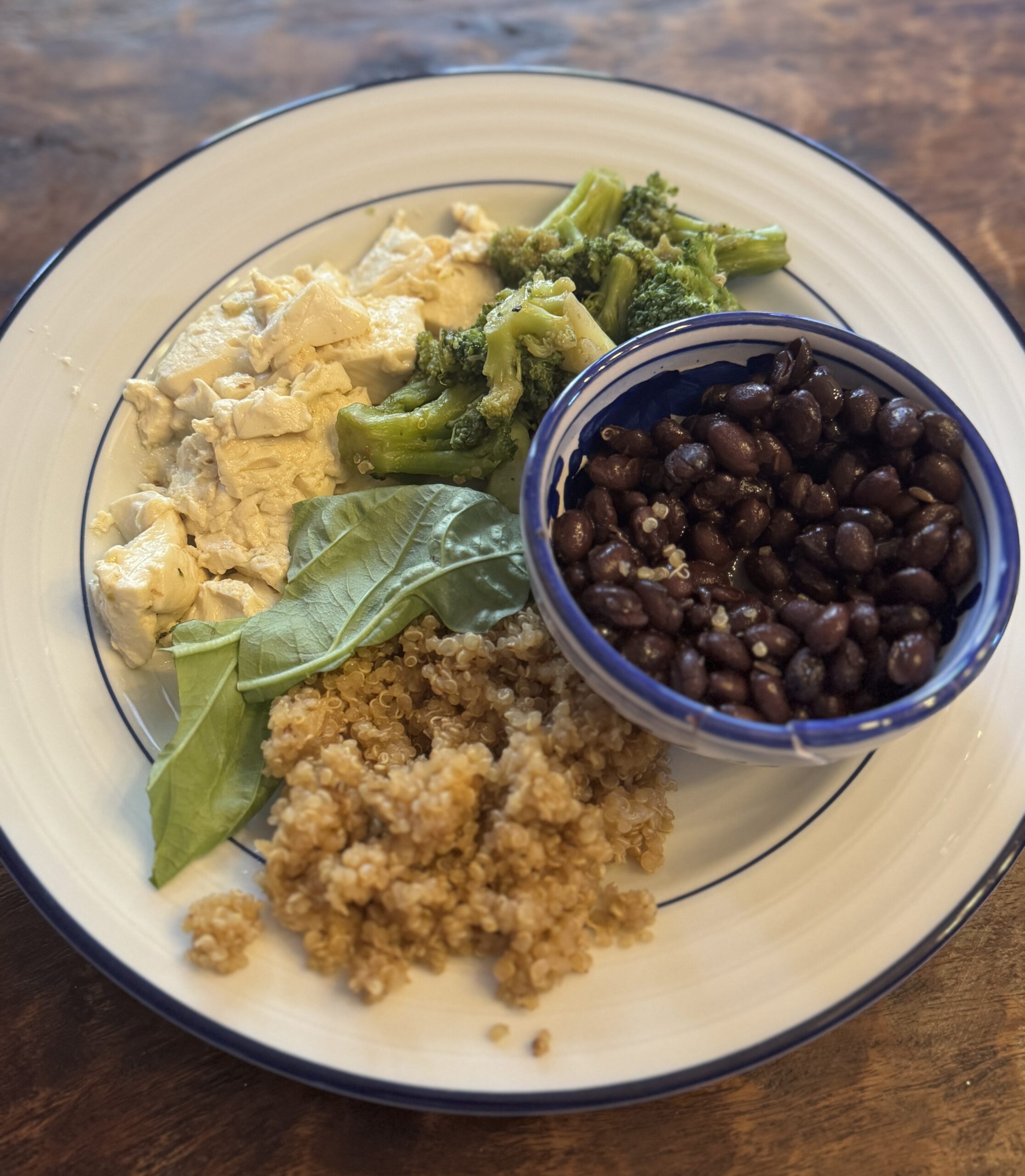 Black Bean and Tofu Protein Plate | Pigs Are Smart
