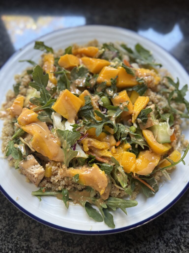 Easy Thai Peanut Salad