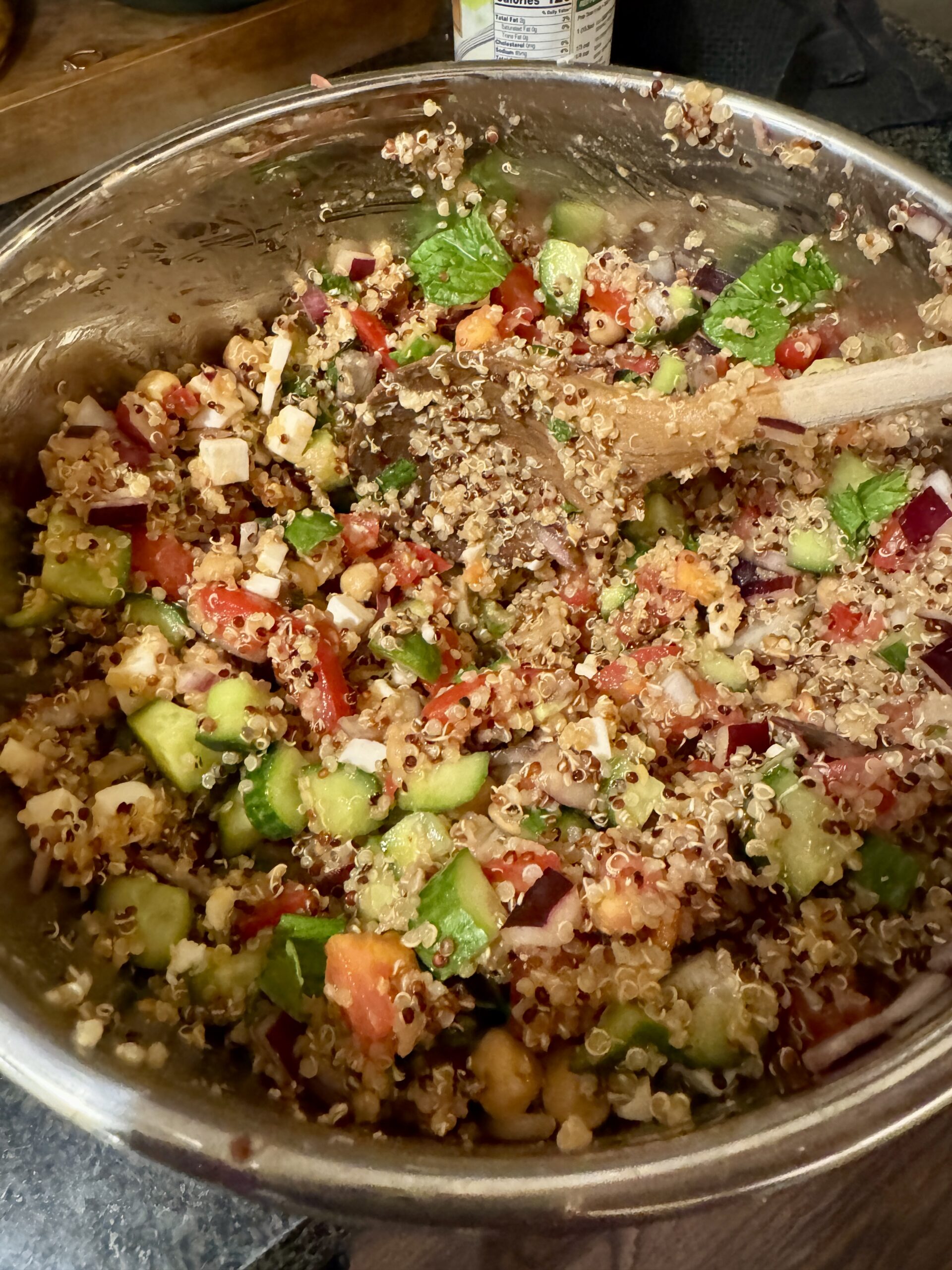 Easy Mediterranean Quinoa Salad