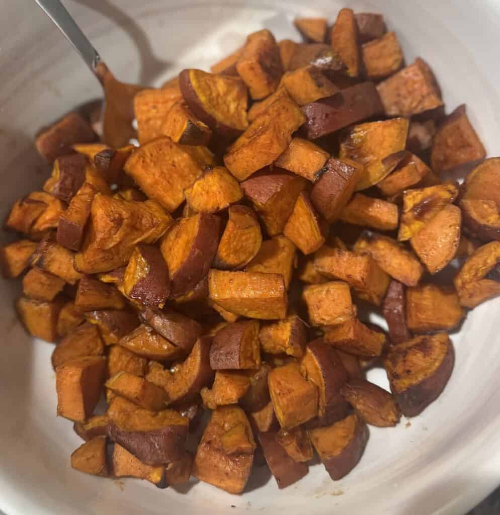 Maple Glazed Sweet Potatoes